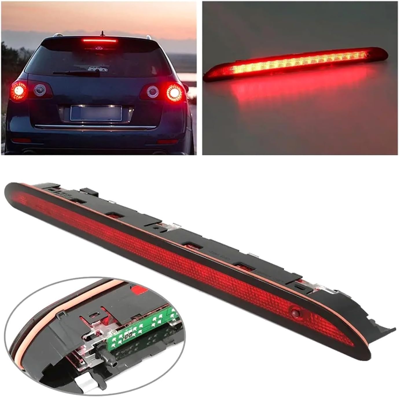High Level Third Brake Light Fit For Polo Fit For S-haran Fit For, Fit For Touran Up Car Brake Lights 5G094508