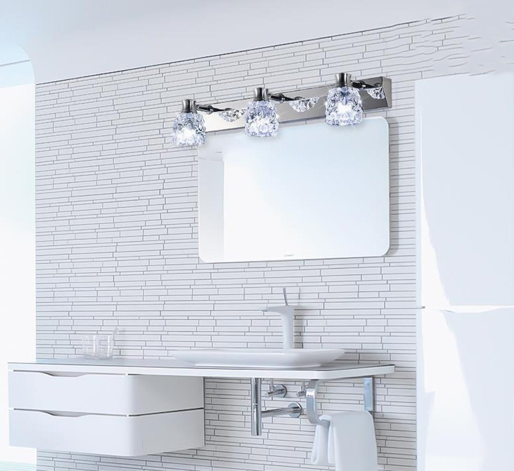 Lampade da Specchio da Bagno Lampada Frontale a Specchio a LED Lampada Frontale a Specchio in Cristallo Lampada da Specchio a LED da Bagno Lampada da Parete Lampada da Parete a Specchio cosm
