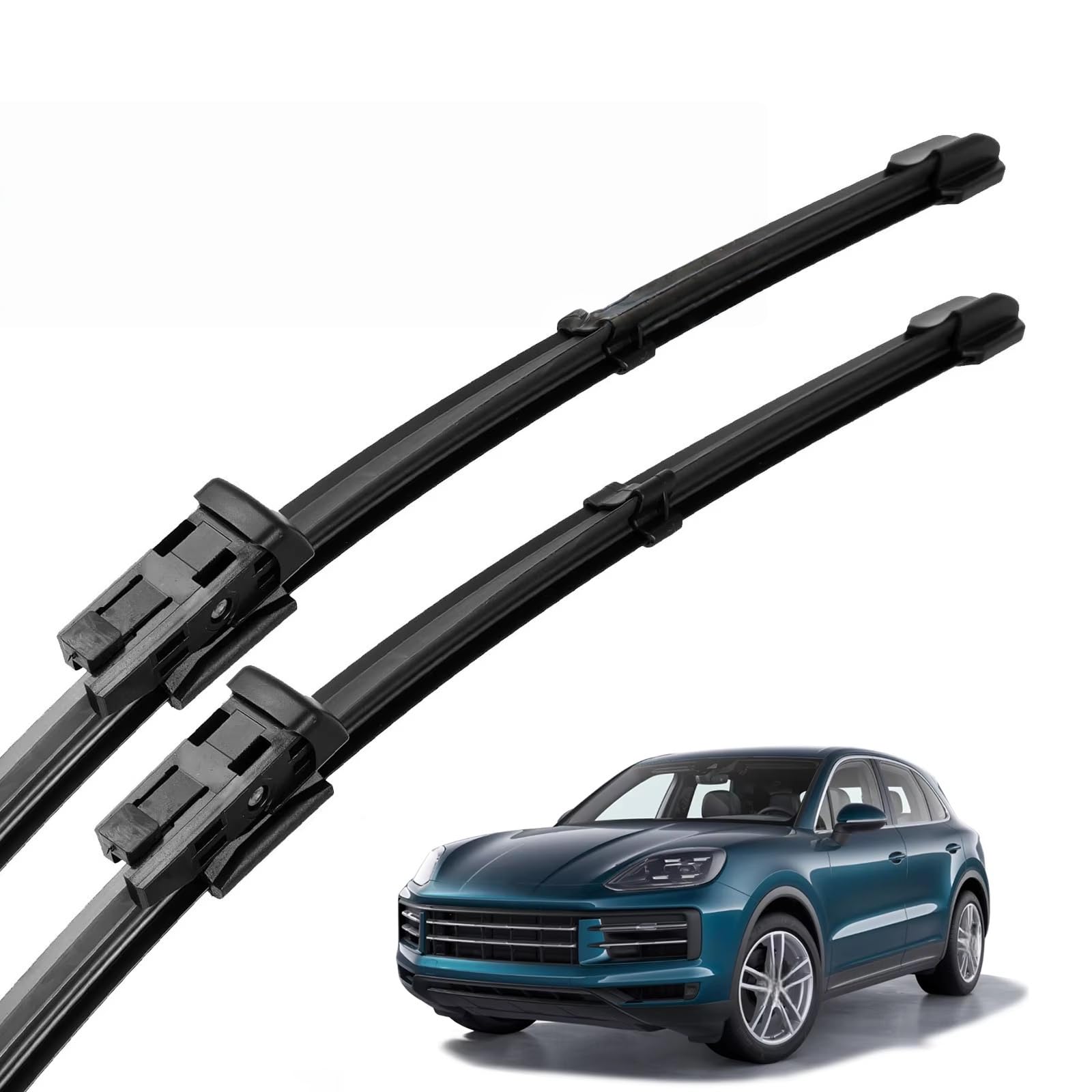 PAPEP Windscreen Wiper Blades for Porsche Cayenne MK3 2018-2025 26"+21", Front Replacement Wipers OEM Quality Water Repellent Rubber Automotive Windshield