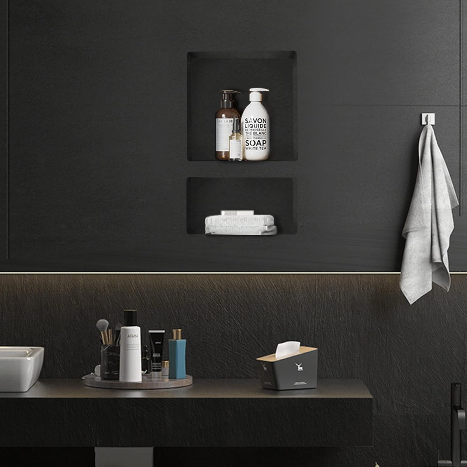 Buy BXGTECH Shower Niche, 12 x 20 Niches for Tile Showers, Waterproof