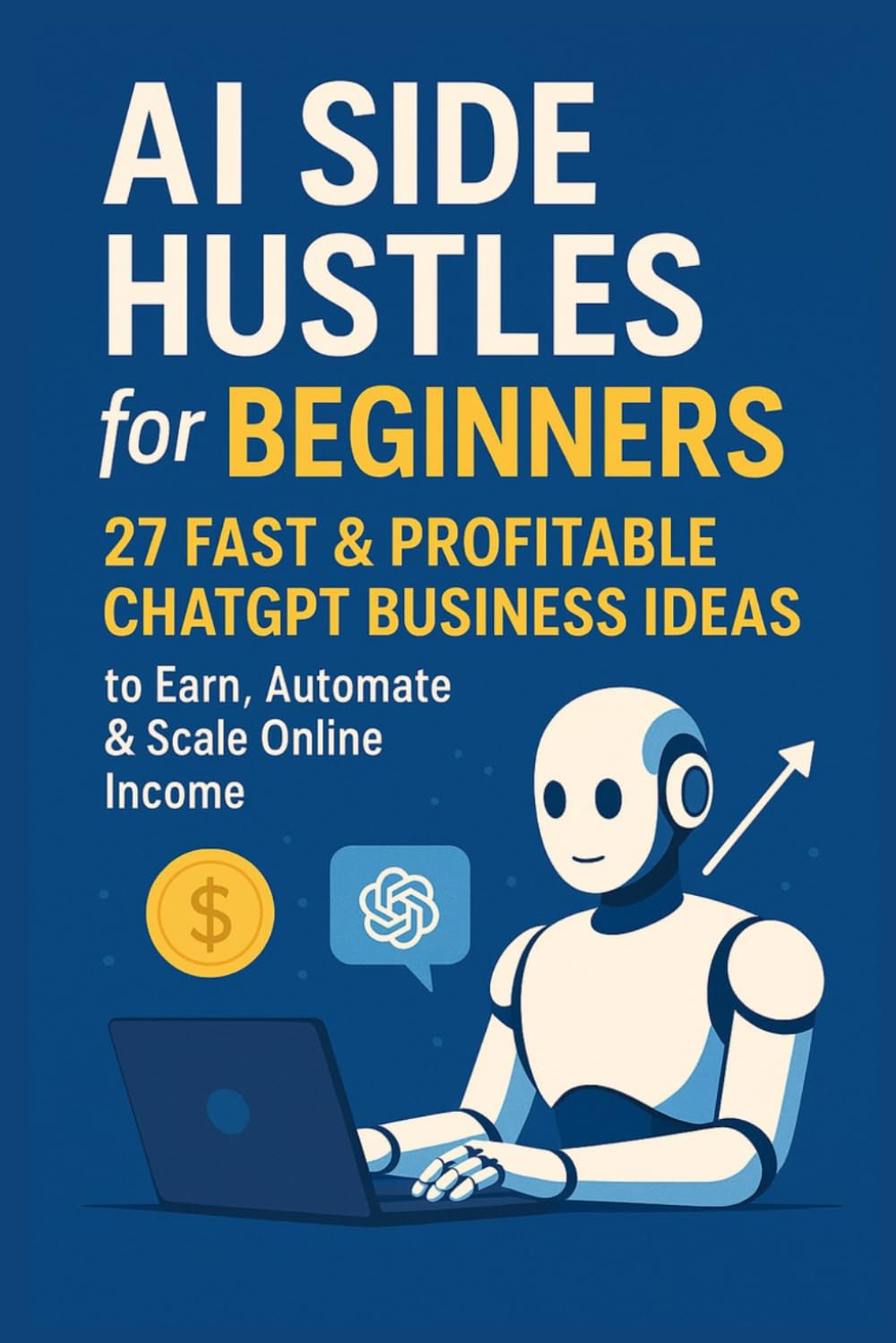 AI Side Hustles for Beginners: 27 Fast & Profitable ChatGPT Business Ideas to Earn, Automate & Scale Online Income