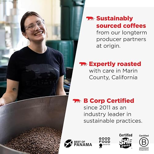 Miniatura 6 de Equator Coffees, mezcla de Java Mocha, café molido orgánico, tostado oscuro medio, tostado fresco, notas de sabor a chocolate oscuro y bayas,