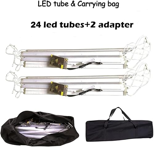 Miniatura 8 de Cabina de fotos inflable 360 con 24 piezas de tubo de luz LED y ventilador de aire para cabina de fotos telón de fondo para fiesta, boda, cumpleaños