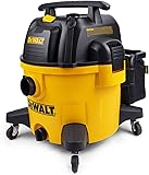 Amazon product image of DEWALT 9 Gallon Wet/Dry VAC, Heavy-Duty Shop Vacuum with Attachments, 5 Peak HP, with Blower Function, DXV09PA