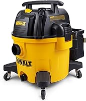 Vista 1 de DEWALT Aspiradora para Seco y Húmedo de 9 Galones, Aspiradora de Taller de Alta Capacidad con Accesorios, 5 HP Máximo, con Función de Soplador