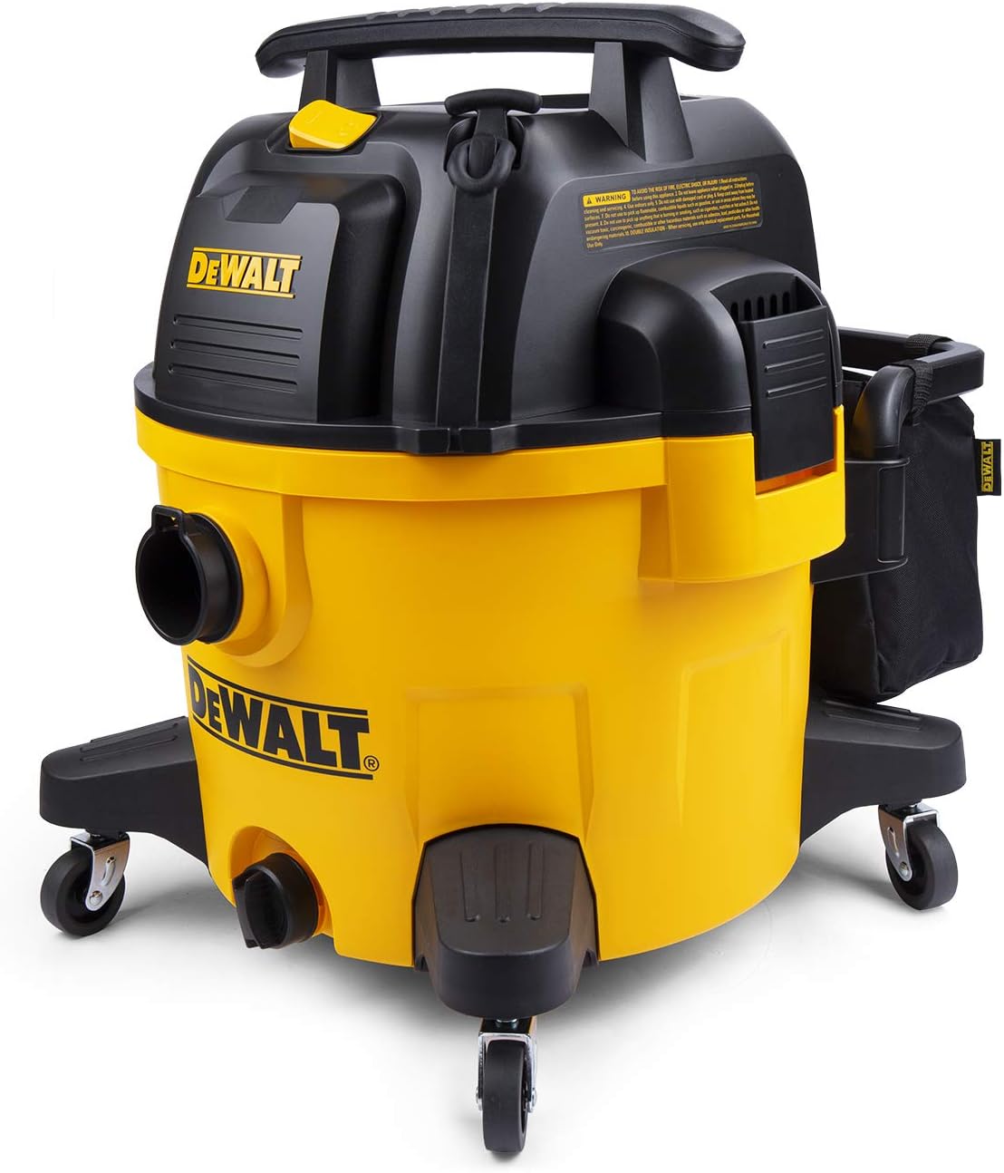 DEWALT 9 Gallon Wet/Dry Vac, 5HP Heavy-Duty Shop Vacuum, Wet/Dry Suction Blow Function 3 in 1, DXV09P