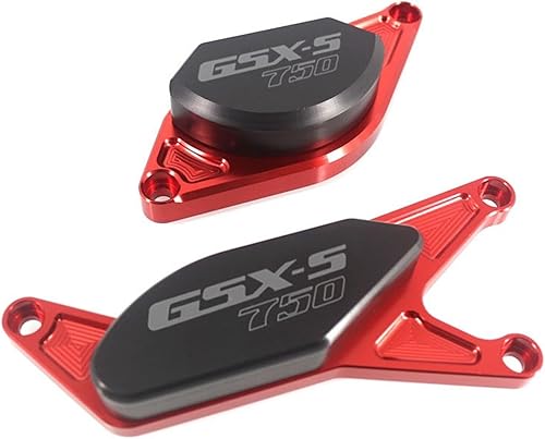 Miniatura 10 de Para Suzuki GSX-S750 GSXS750 GSXS 750 GSX S750 2015-2020 2019 2018 motocicleta CNC estator caso protector protector deslizante caída (color  azul)