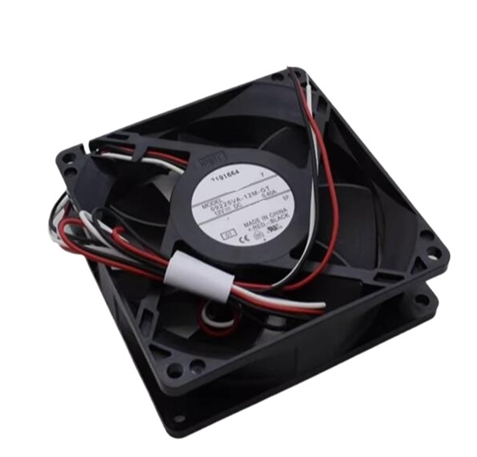 ANERTQUIH 09225VA-12M-GT DC 12V 0.40A 3-Wire 90X90X25mm Server Cooling Fan