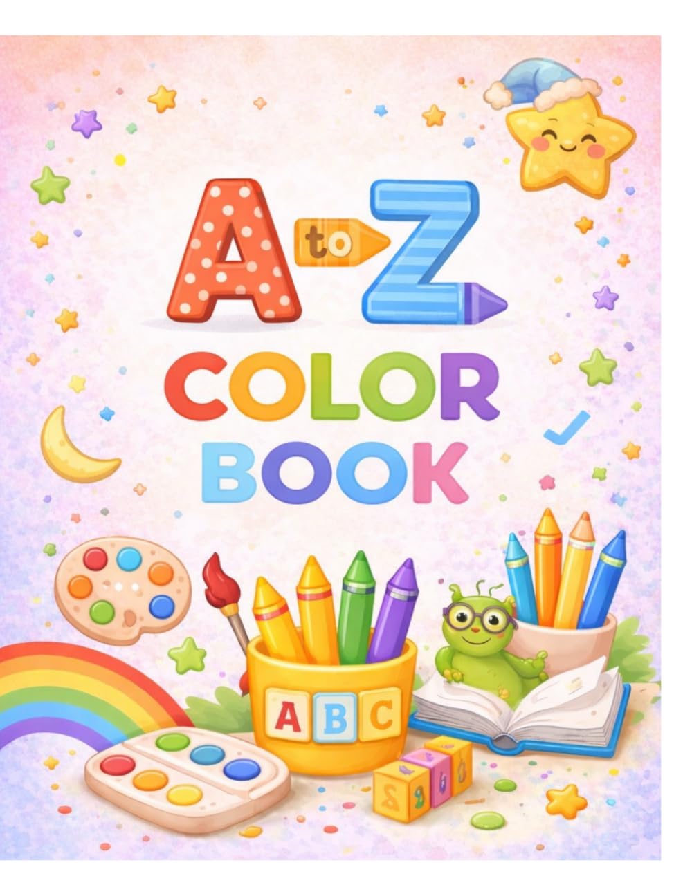 A to Z Coloring Book: Fun Activity for Toddlers