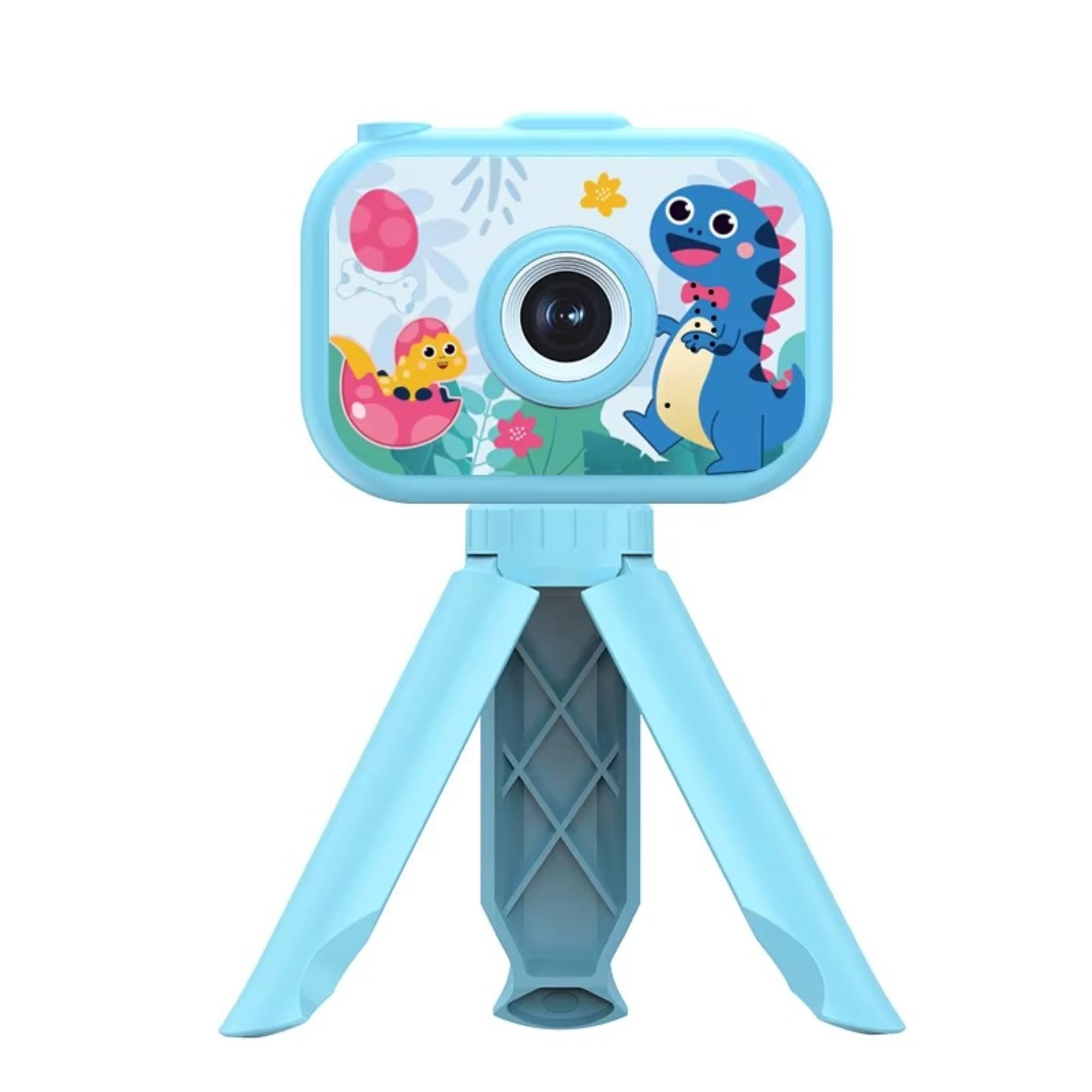 Wishkey Kids Digital Camera Dinosaur Design 2.0-Inch Display Support 4GB SD Card Photo/Video Recorder with Games Age 8-10 Years Fun Gifts for Boys Girls Kids Blue Or Green-image-49