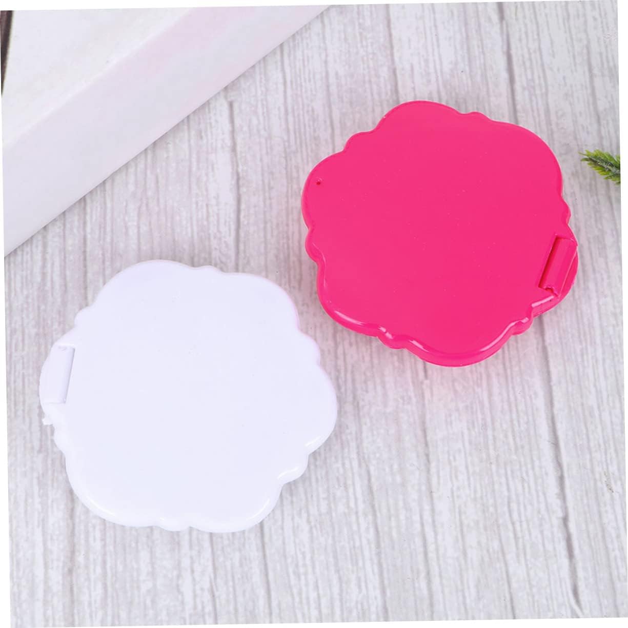 12pcs Rose Compact Makeup Mirrors Double Sided Pocket Round Handheld Cosmetic Mirrors for Women Gifts Portable Travel Vanity