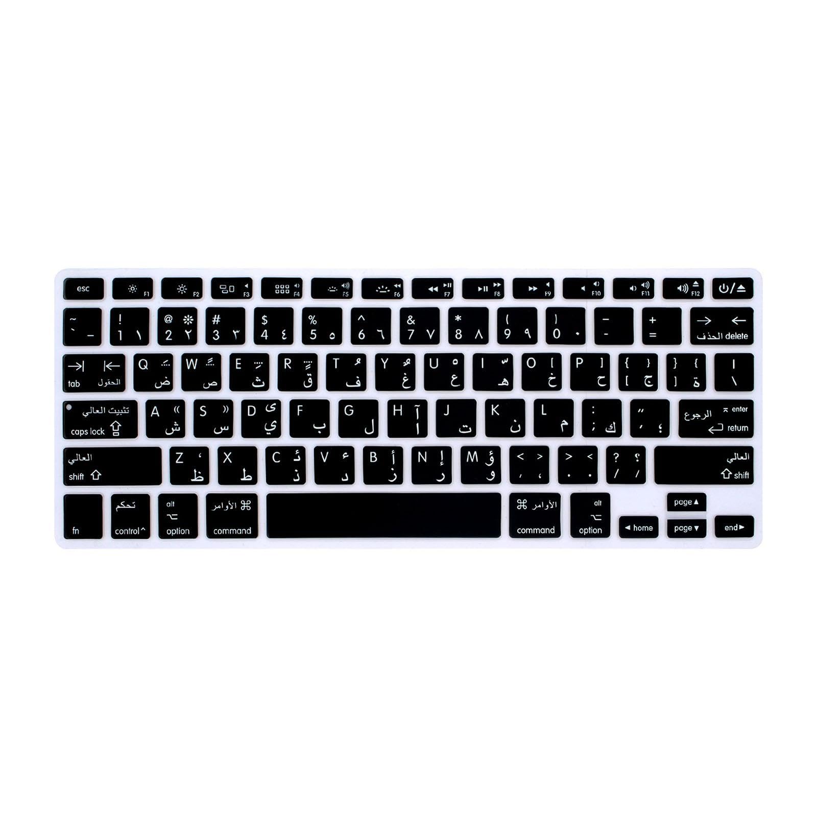 Keyboard Cover Arabic Language Reusable Dustproof Silicone for 13 15 17 inch for US Version|Computers/Tablets & Networking|Laptop & Desktop Accessories|Keyboard Protectors-image-13