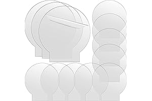 Double Sided Protective 2mm Acrylic Blanks with LED Base Stand