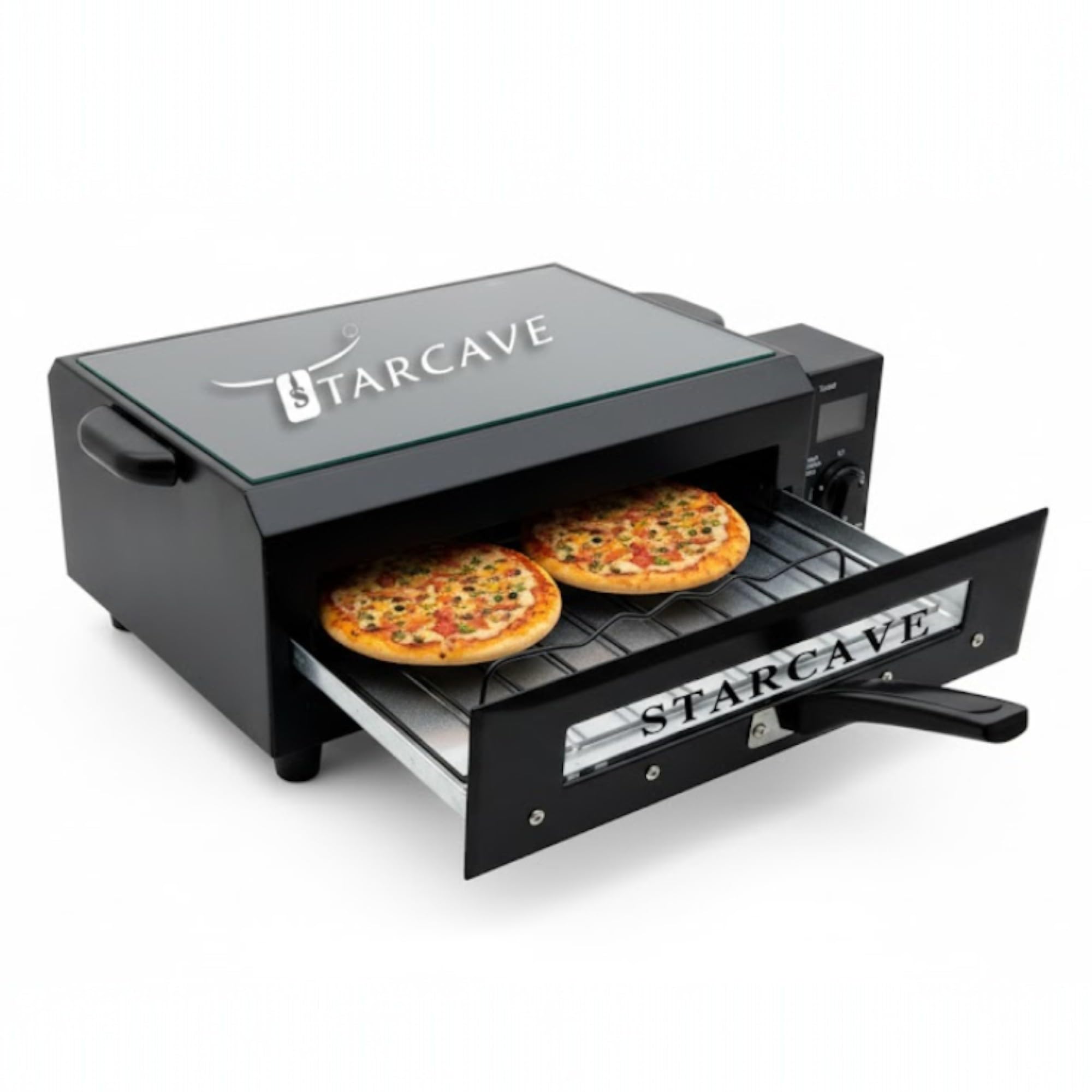 Electric Tandoor Oven with Timer | Big Size Tandoor for Naan, Roti, Pizza, Chicken Grill | Durable Wire Rack & Skewers for Kitchen Cooking & Baking-image-34