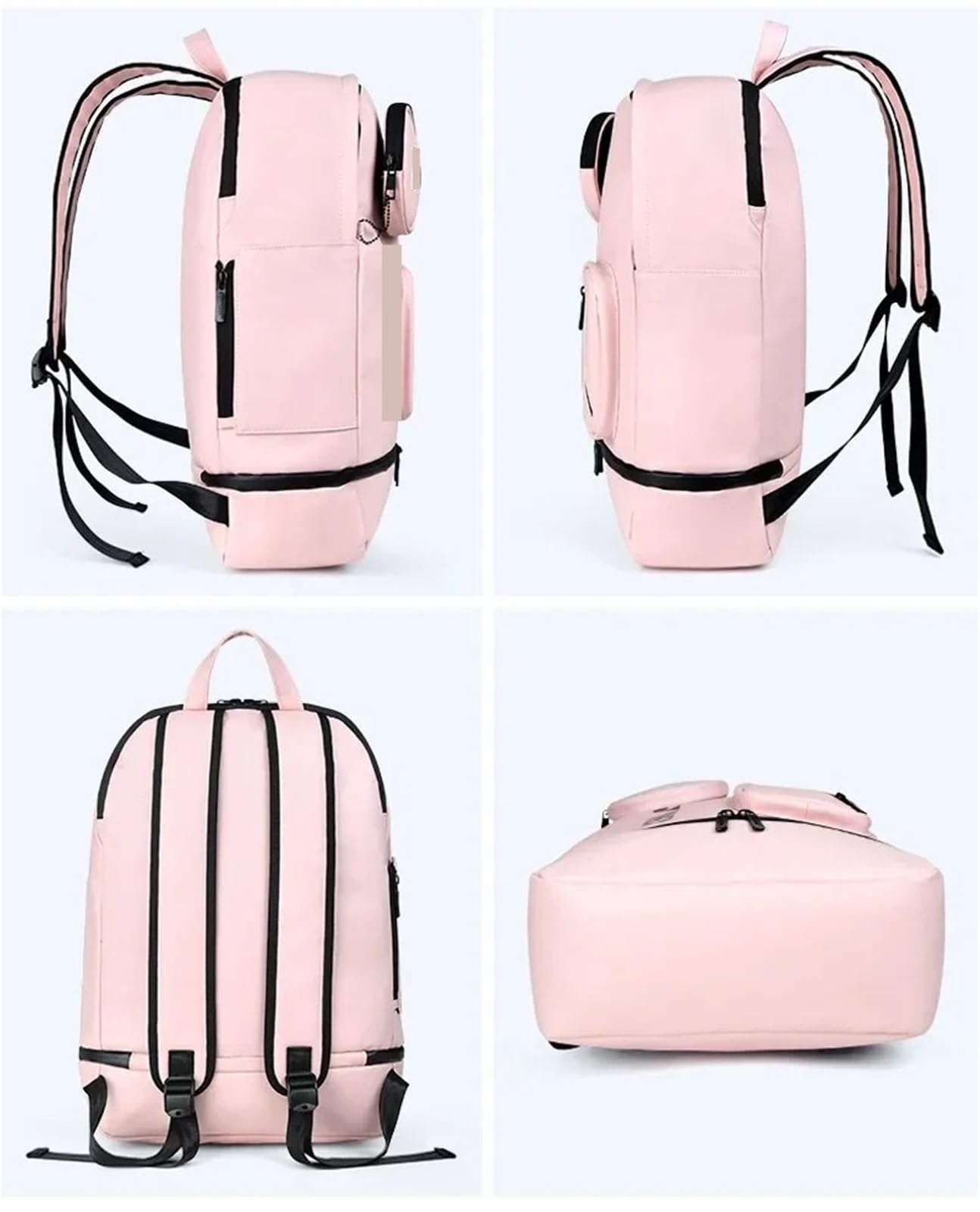 Raquetero Tenis Bolsa for Raqueta de Tenis, Mochila Deportiva for Raqueta de bádminton, Bolso de Hombro for Raqueta de Tenis con Bolsillo Independiente for Zapatos para Raquetes De Ténis