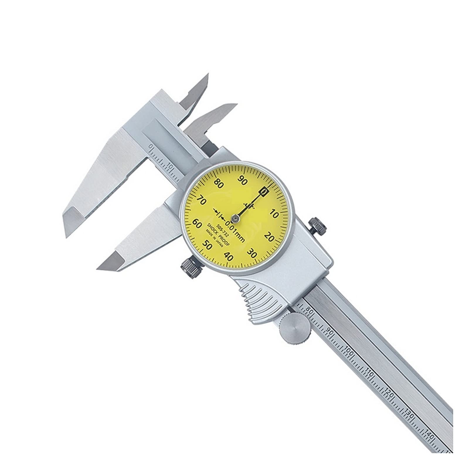 Mthckxjbsuz One Color Digital Caliper, 0-150Mm/0.01 Dial Caliper 505-732 Stainless Steel Vernier Calipers Micrometer Measuring Tools
