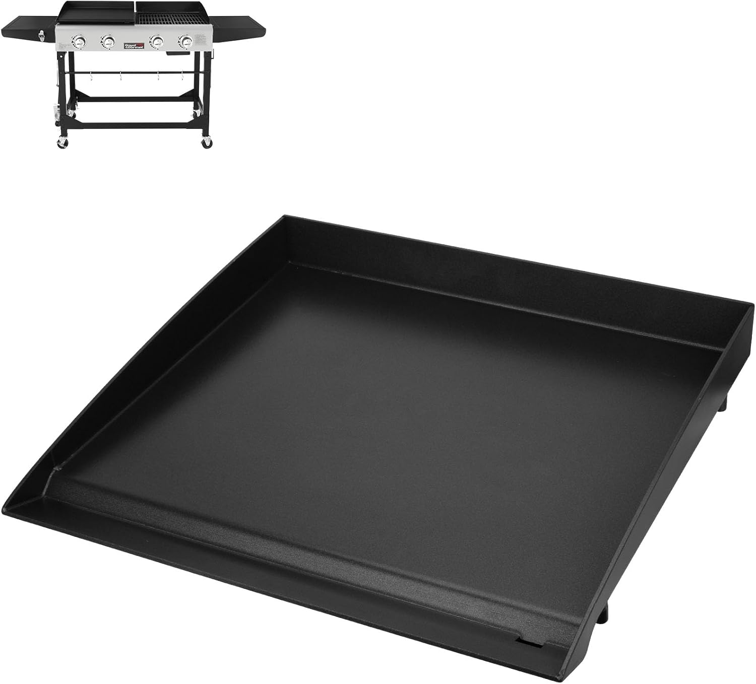Cast Iron Griddle Top for Royal Gourmet GD401 GD402 GD403 Propane Gas Grill and Griddle Combo, Nonstick Grill Insert BBQ Flat Top Plate for Royal Gourmet 4-Burner