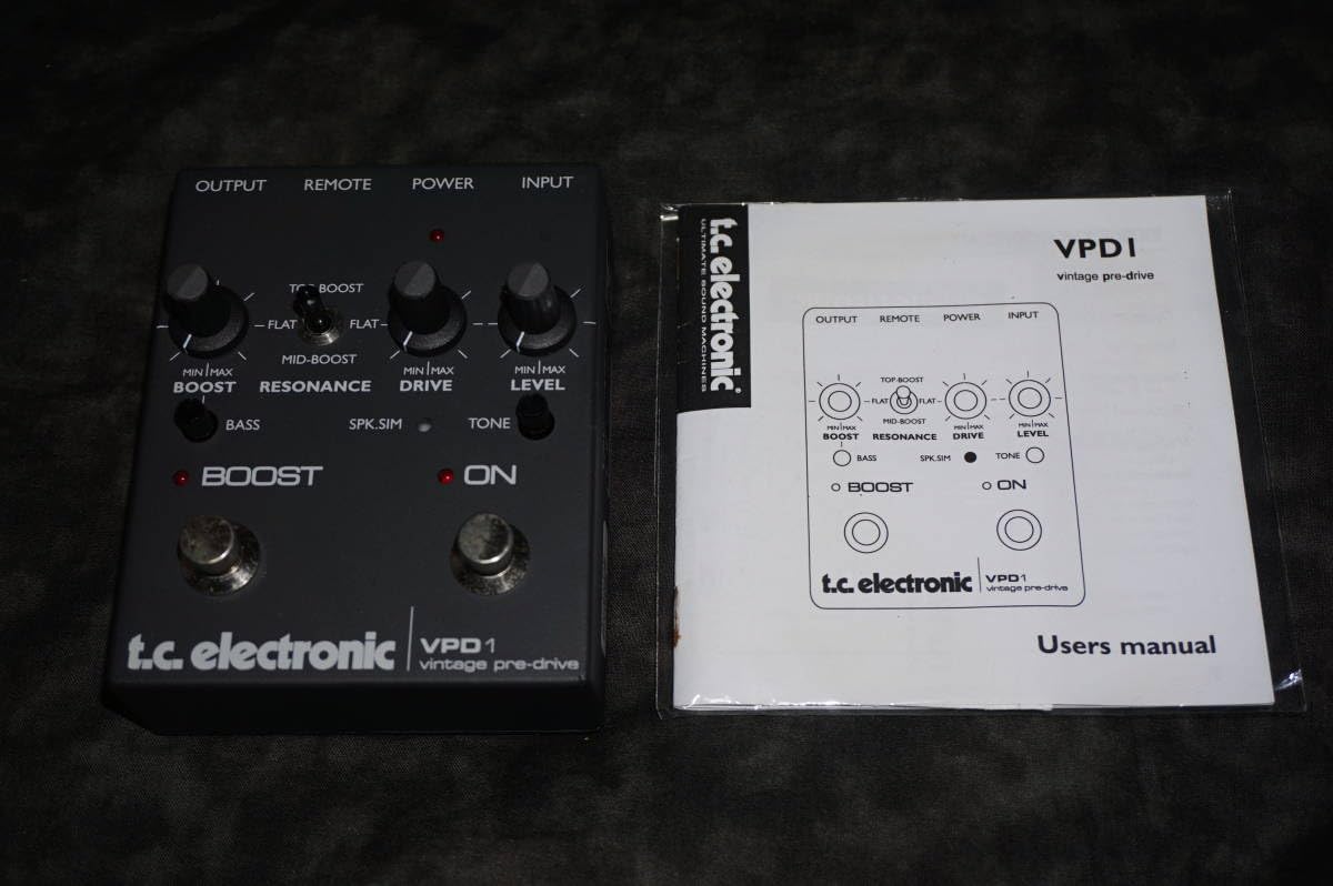 Amazon.co.jp: t.c. electronic レア！ vintage pre-drive 高級