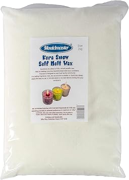 Mouldmaster KeraSnow Candle Granules Self Melting Wax 2Kg, White
