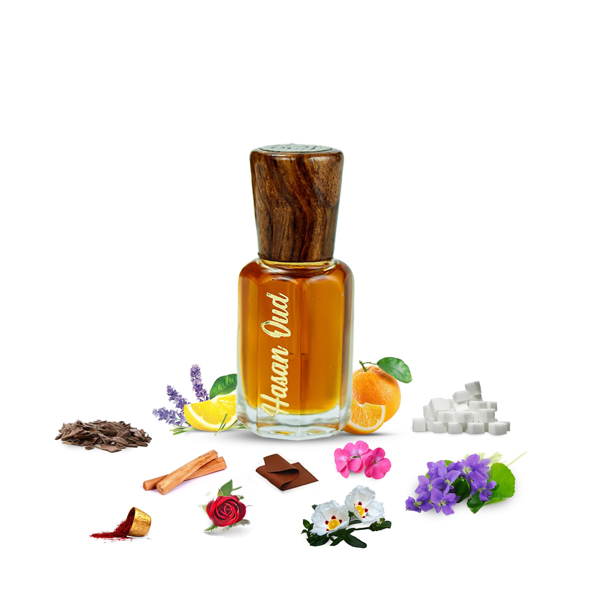 HASAN OUD Silk Oud Attar – Rich Oud & Sandalwood with Sweet Sugar, Saffron & Citrus | Floral Orchid, Violet, Rose Accents | Mysterious Leather, Incense & Labdanum Finish (6 ml)-picture-36