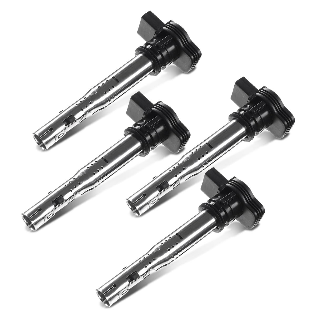 Frankberg 4x Zündspule Kompatibel mit A1 A3 A4 A5 A6 A8 Q3 Q5 R8 TT Superb Altea Exeo Leon Beetle Golf Plus Golf V VI III IV Polo 2003-2018 07K905715