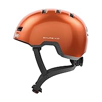 ABUS Casco per bambini Skurb Kid - robusto casco da bici in look skater con spazio