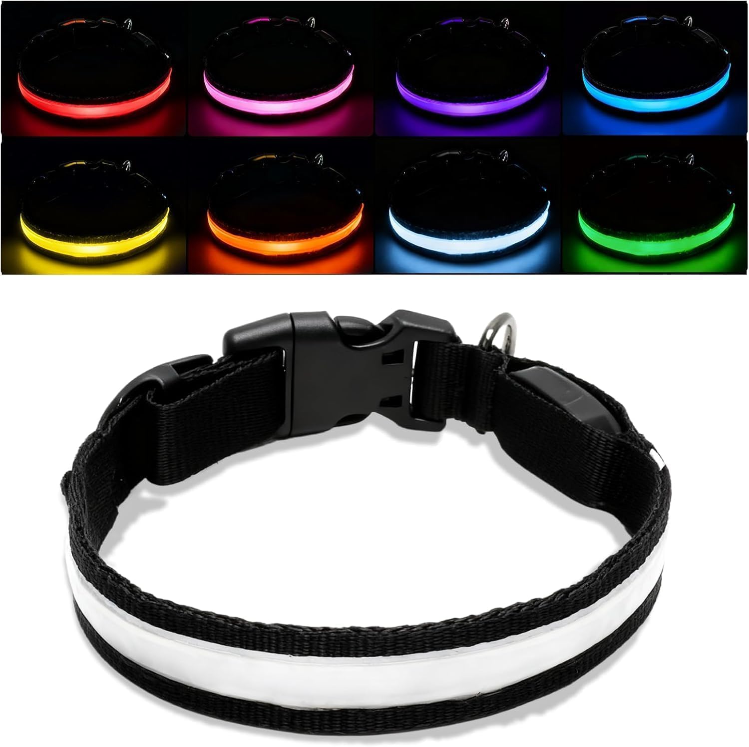 tnsland collier lumineux led chien