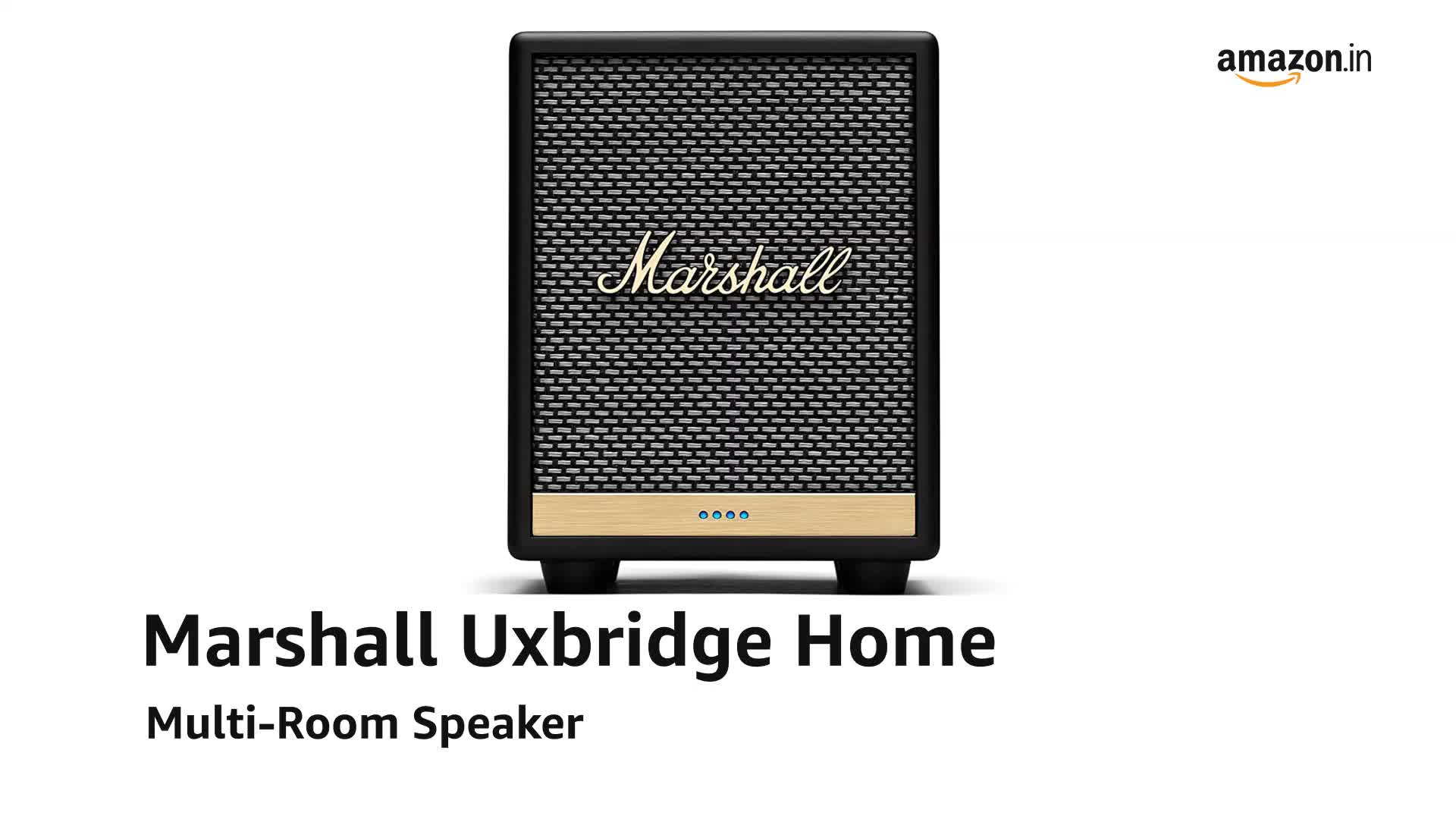Marshall UXBRIDGE Bluetooth マーシャル スピーカー MarshallのスピーカーにAIアシスタントを搭載 「Uxbridge Voice