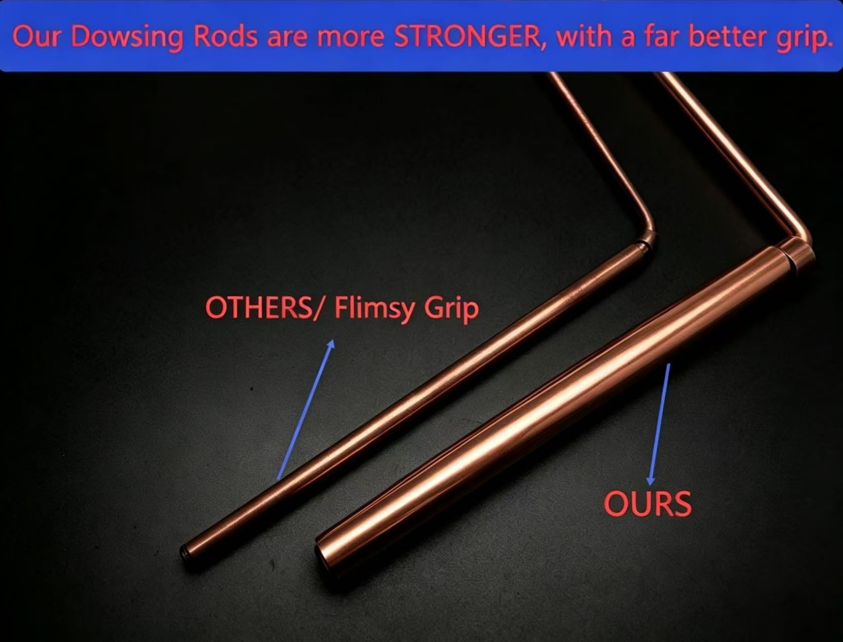 Spirit Hunter Copper Dowsing Rods - Ghost Hunting & More -2