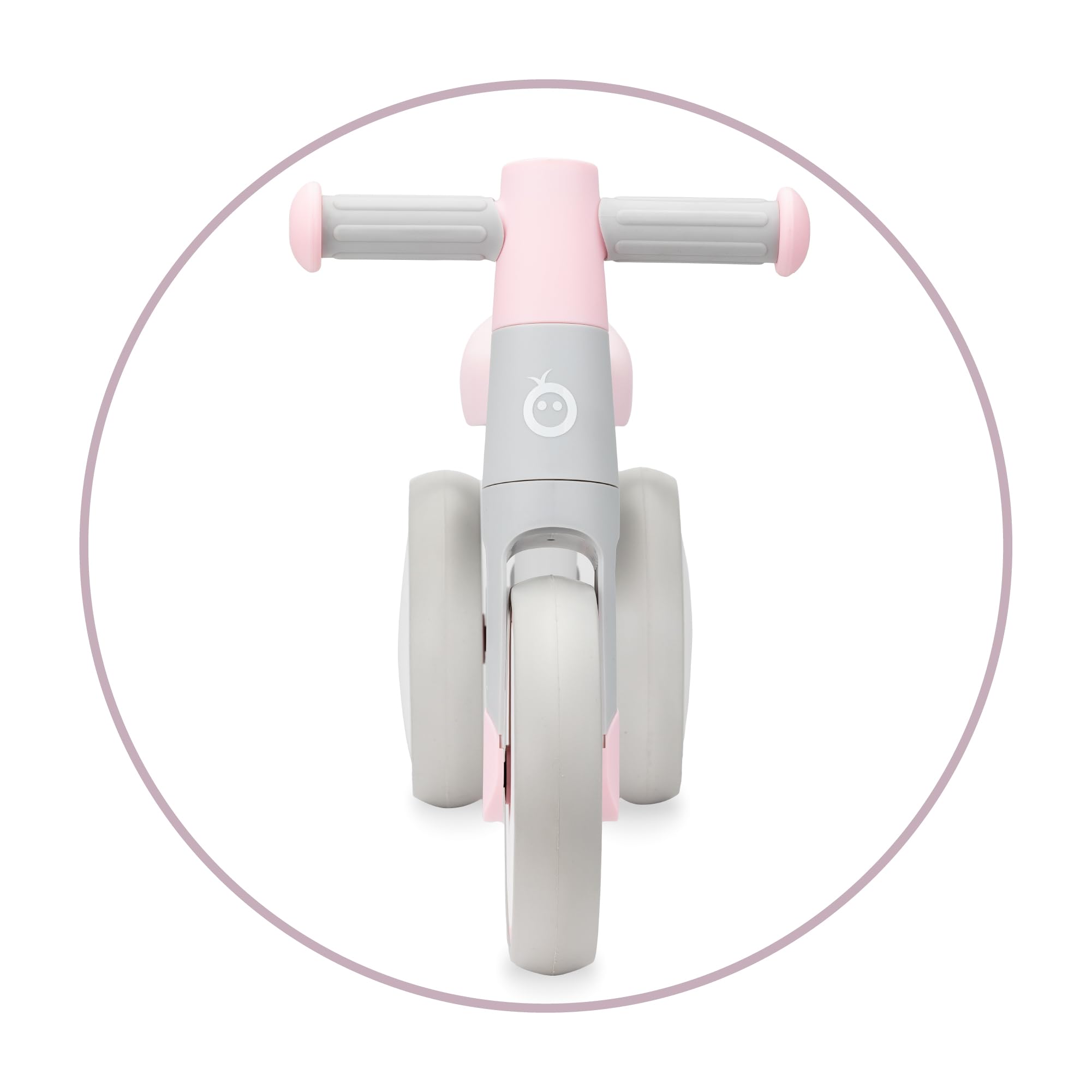 Triciclo senza pedali per bambini MoMi TEDI per bambine e bambini (peso massimo 25 kg), mini bicicletta senza pedali con ruote in plastica resistenti alla foratura, telaio in metallo leggero - 1,2 kg