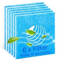 BremerLuft 6x Filter geeignet für LIMODOR Lüfter Limot Lüftungsgeräte LF/ELF und F/C, F-LF/5 00010 LIG Ersatzfilter Staubfilter Luftfilter Limodor-Filter