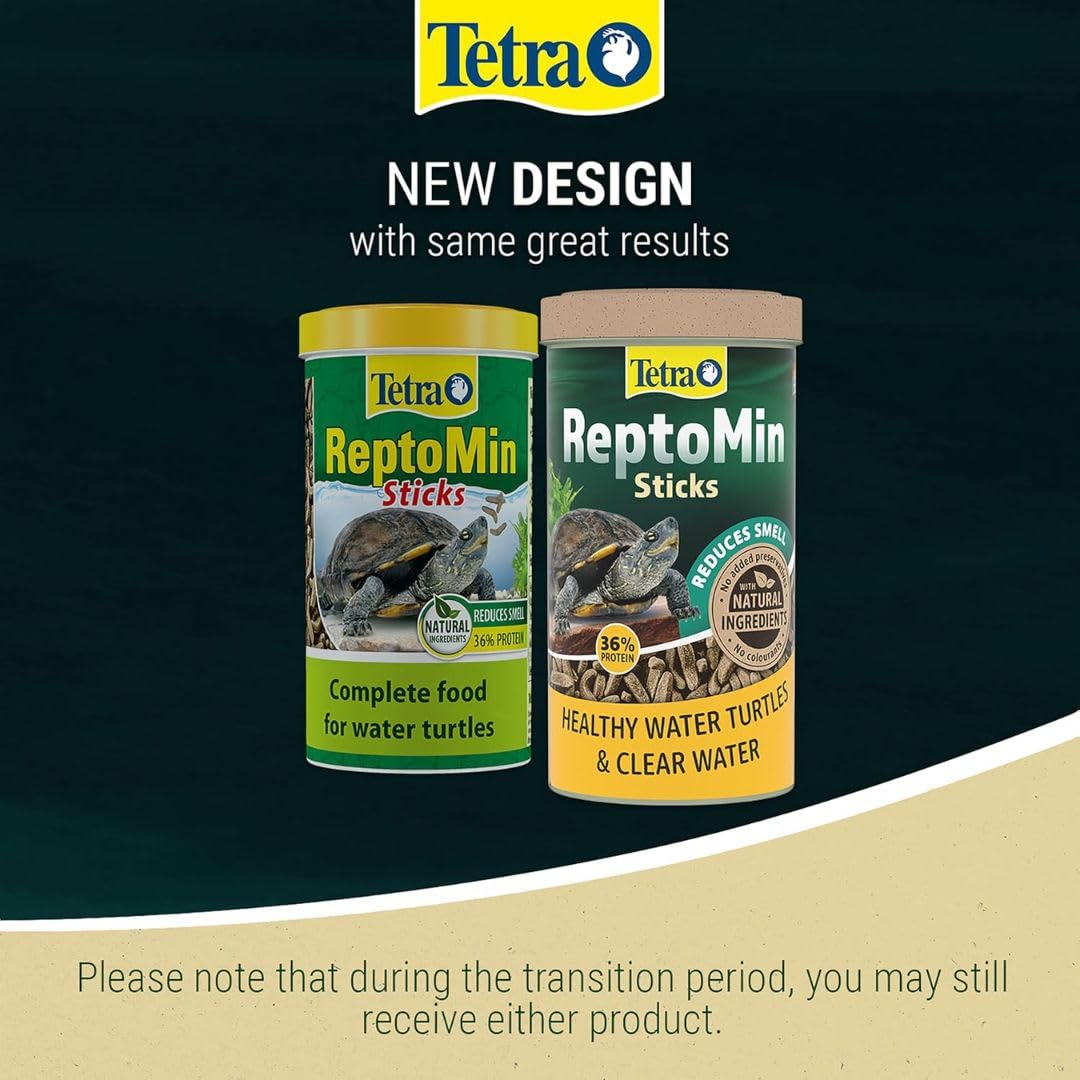 Tetra ReptoMin, Cibo completo per tartarughe d'acqua, 500 ml