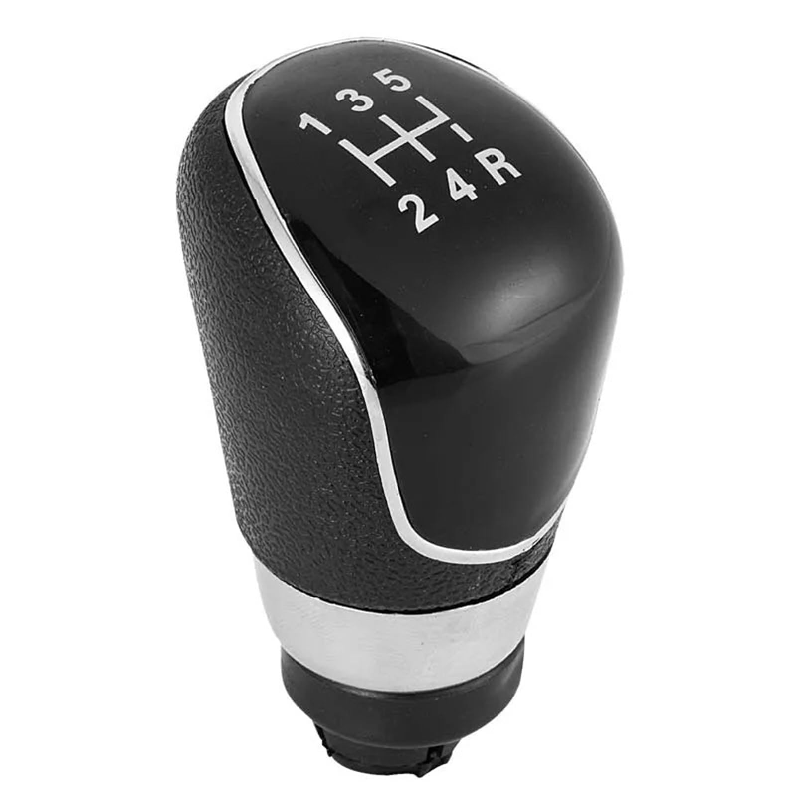 Xexjhqq Black Gear Stick Knob For Focus Mk2 Manual Transmission Car Gear Head Modified Shift Hand Ball Lever(Black)