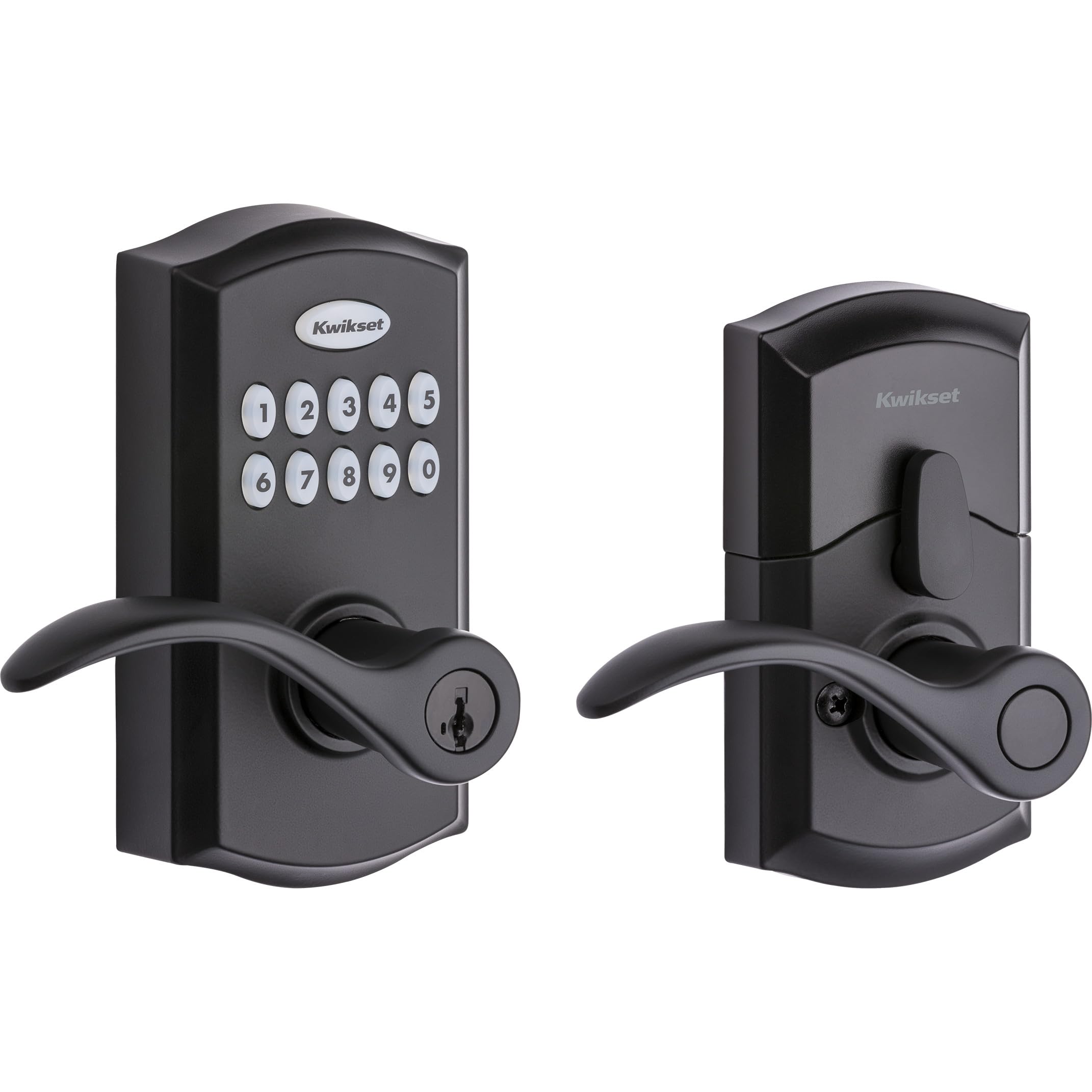 Kwikset SMARTKEY 南京錠 2鍵付き Amazon.co.jp: Kwikset SmartCode 955 キーパッド 電子レバー ドア