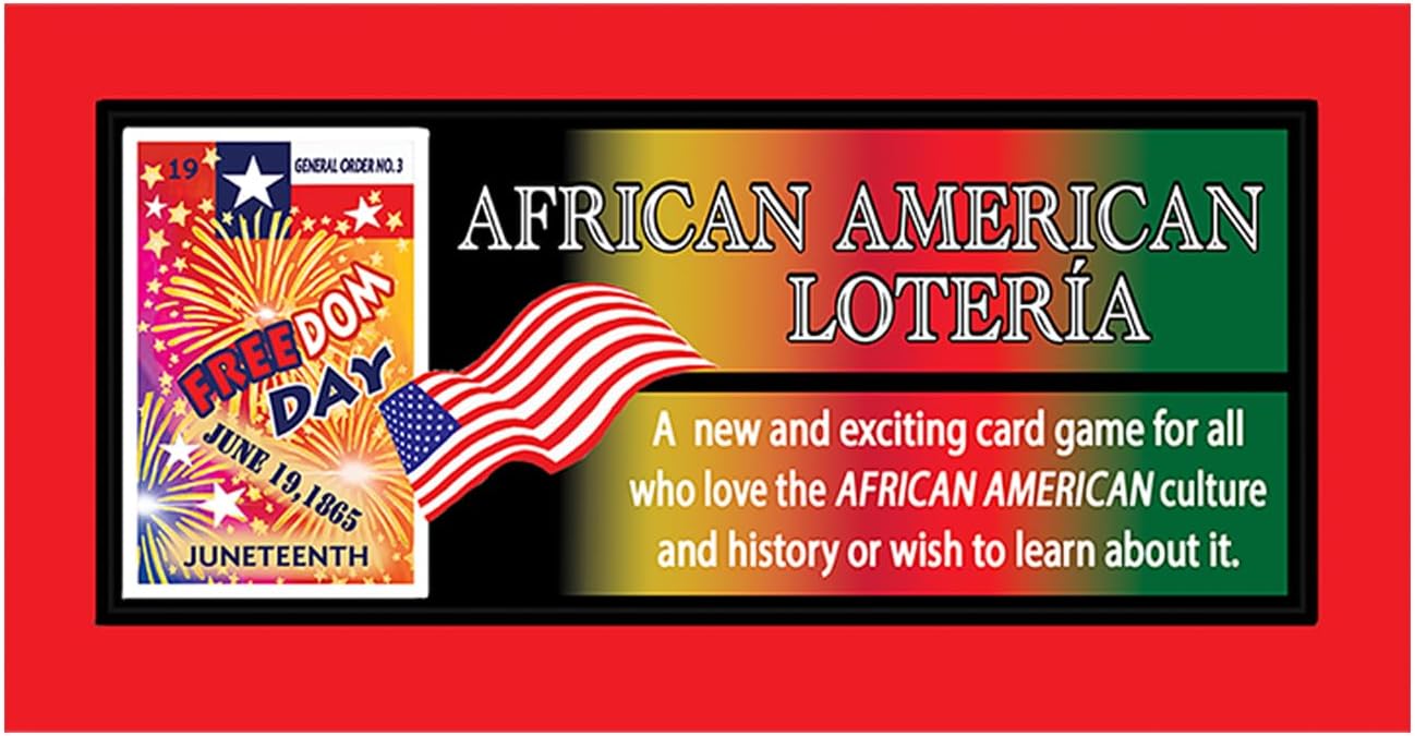African American Lotería | Fun Bingo-Style Game for Everyone | Learn African American History & Culture | Perfect School Classroom Game for Black History Month
