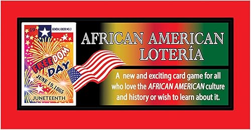 Miniatura 3 de Divertido juego de bingo de lotería afroamericana para todos  Aprende historia y cultura afroamericana Coloridas tarjetas educativas de lotería,