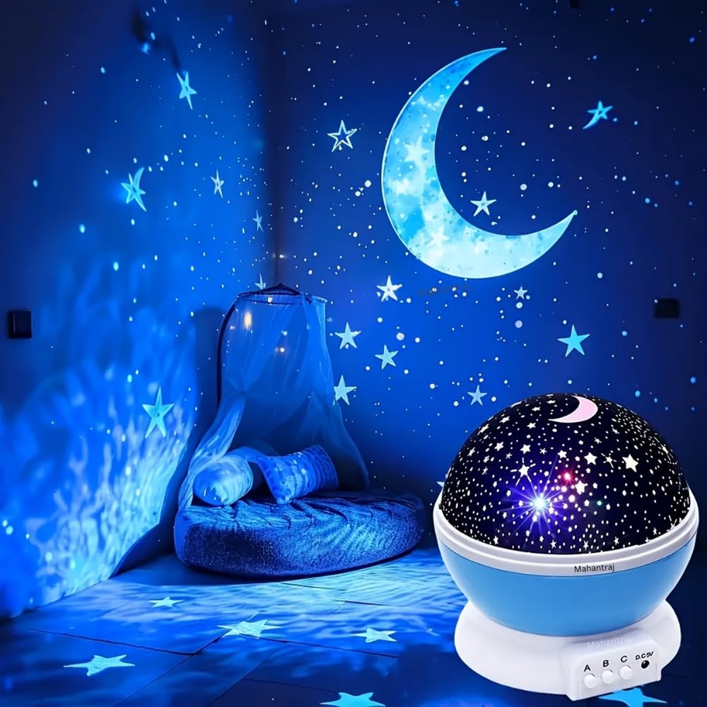 Galaxy Star Projector Night Light - Kids Bedroom -1