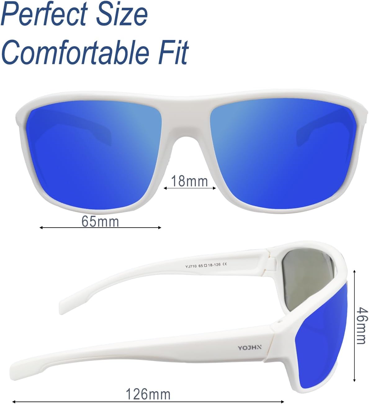 Floating Polarized Fishing Sunglasses for Men Women UV Protection Kayaking Boating Surfing Water Sports Glasses - Image 6