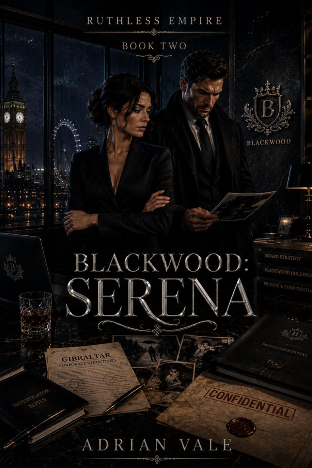 Blackwood: Serena: A Billionaire Romantic Suspense Novel of Boardroom Betrayal, Private Investigation, Family Secrets, and Dangerous Trust: 2 (Ruthless Empire)