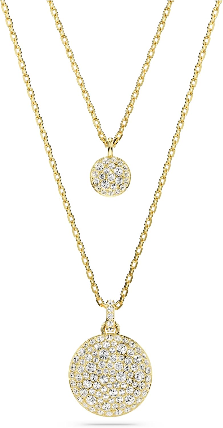 Swarovski Meteora Layered Pendant Necklace