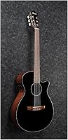 Vista 3 de Ibanez AEG50N Guitarra Acústica-Eléctrica - Negro Alto Brillo