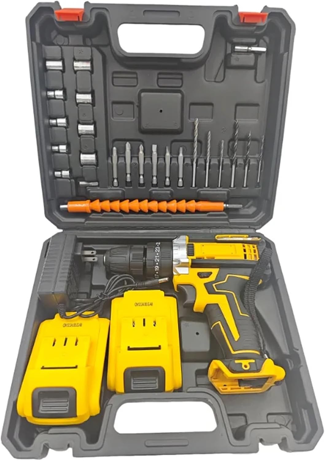 12V 140W Portable Cordless Drill Lithium Electric Impact Drills Rechargeable Battery Power Screwdriver Kits(3,AU Plug)