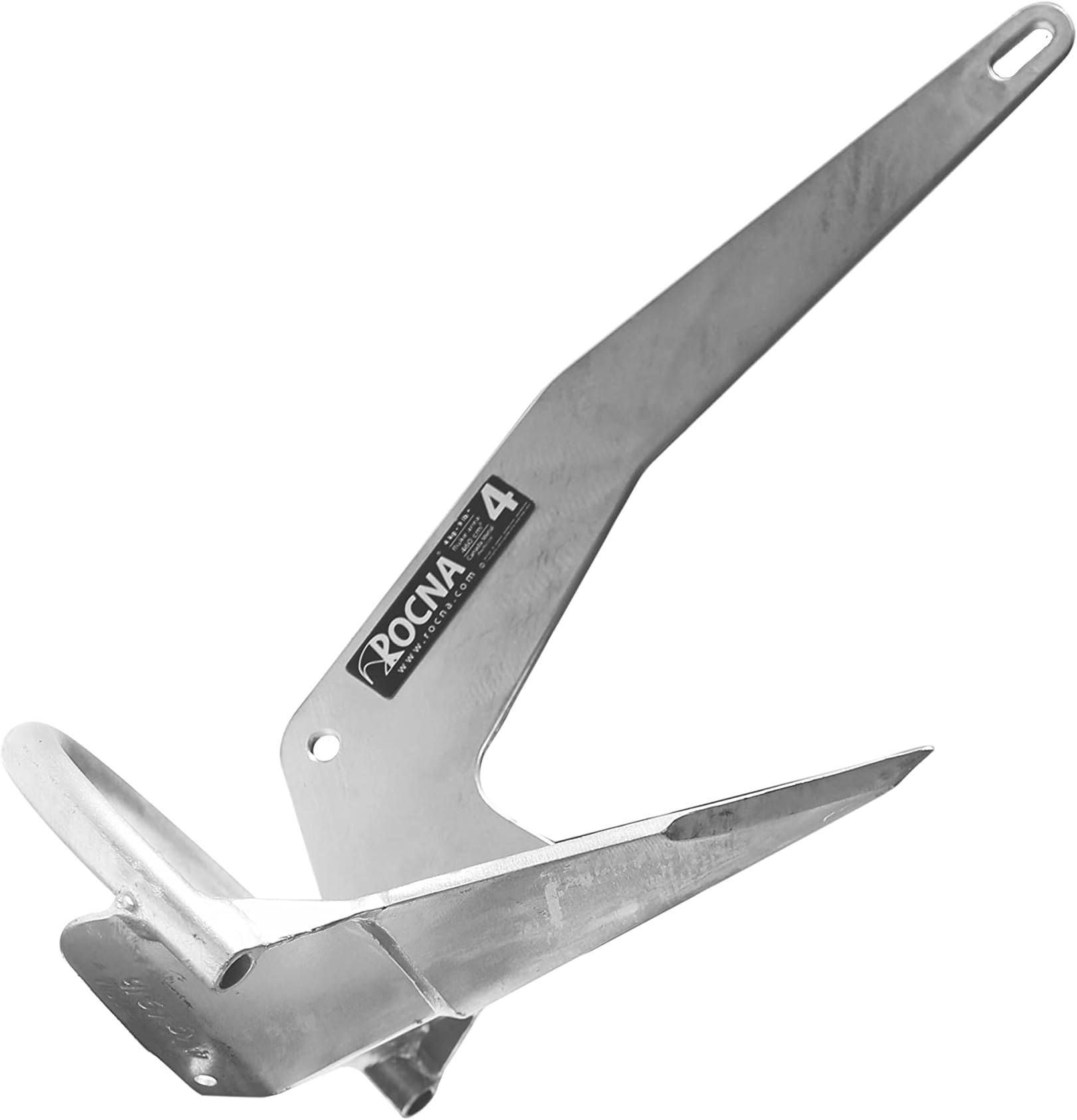 Galvanized Steel Anchor - Multi-Purpose, Quick Set, High Holding Power, Self-Launching for Most Seabeds, 9-330 lbs