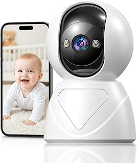 GUOANVISION Indoor Pan/Tilt Security Camera, 5G WiFi Home Cameras for Baby Monitor/Pet Camera, Auto-Focus and Zoom, Motion... Price In India