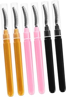 6pcs Silicone Eyelash Brushes Soft Head Masca...