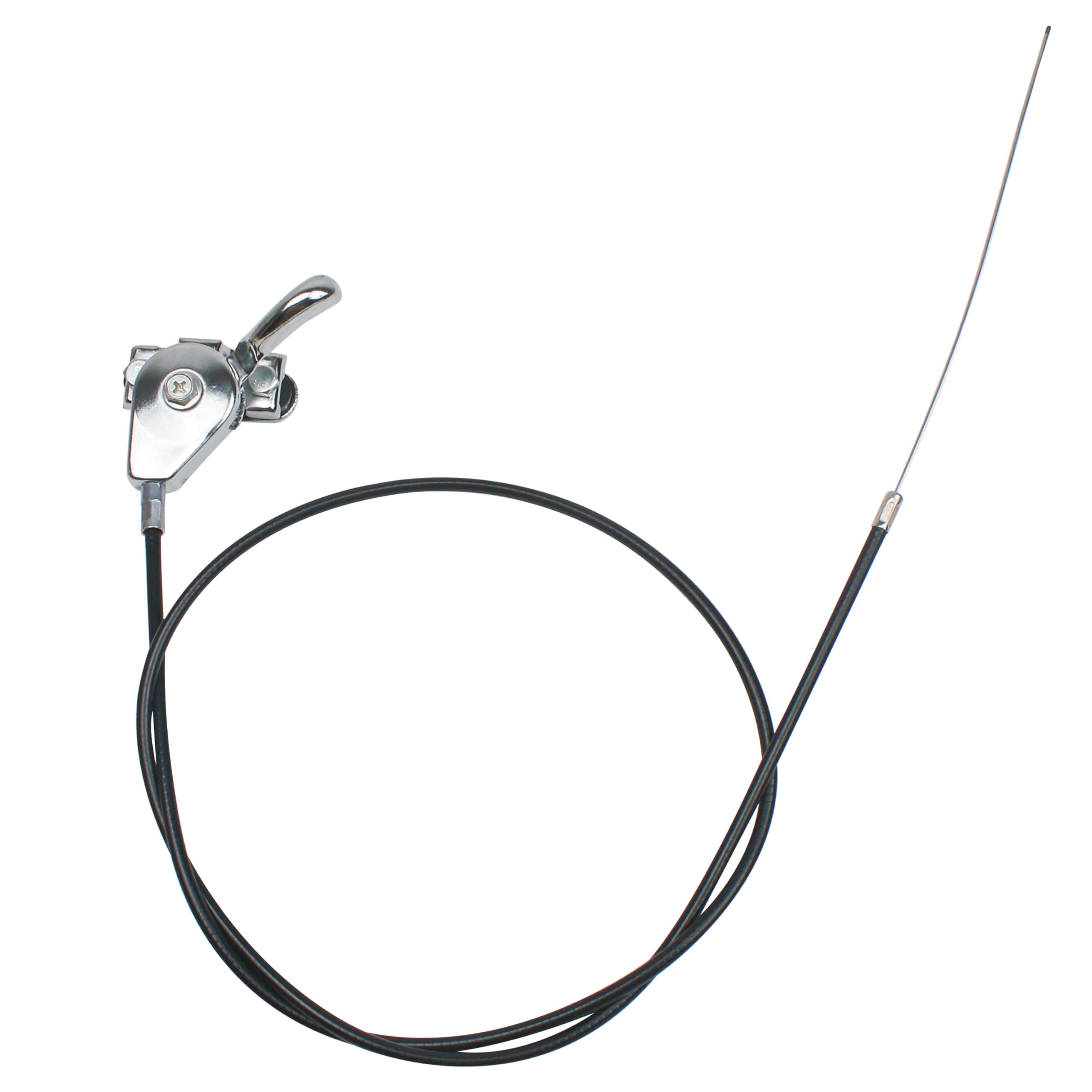 Photo 1 of Marsrut Throttle Control Kit Assembly, Throttle Lever Cable Fits for GX160 GX200 Parts for Compactor Trowel Lawn Mower, Suitable for 0.87"-1.4" Pipe Diameter