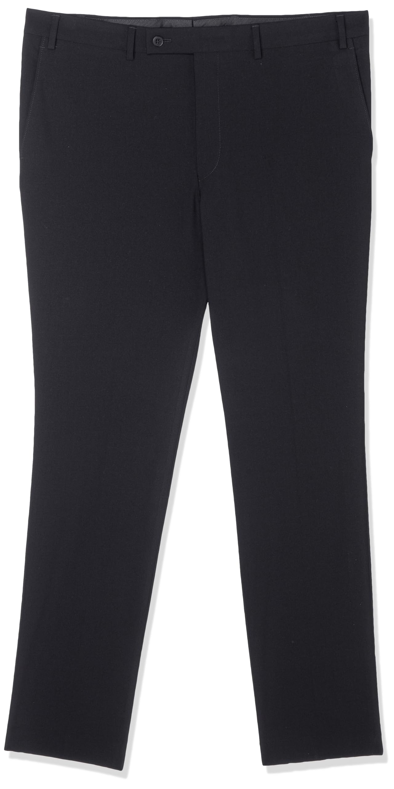 DKNY Men's Suit Dress Pants, Black Solid, 36W x 34L