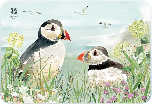 National Trust Nature Collection Medium Worktop Saver, Puffin