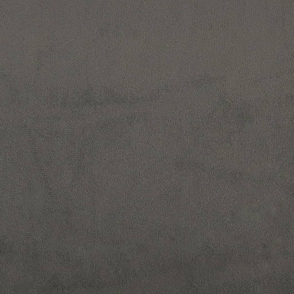 Cabecero de terciopelo gris oscuro, 163 x 23 x 118/128 cm, altura ajustable para somier y cama tapizada, respaldo con orejas, diseño moderno para dormitorio