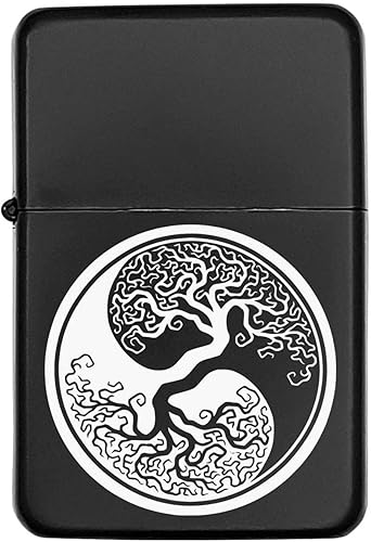 Miniatura 3 de Regalo de padrino de boda personalizado, encendedor negro mate a prueba de viento, regalo de grabado láser gratuito para él, marido, padre, padrinos